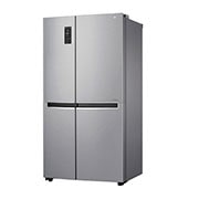 LG 626L side-by-side-fridge with Inverter Linear Compressor in Platinum Silver, GS-B6269PZ