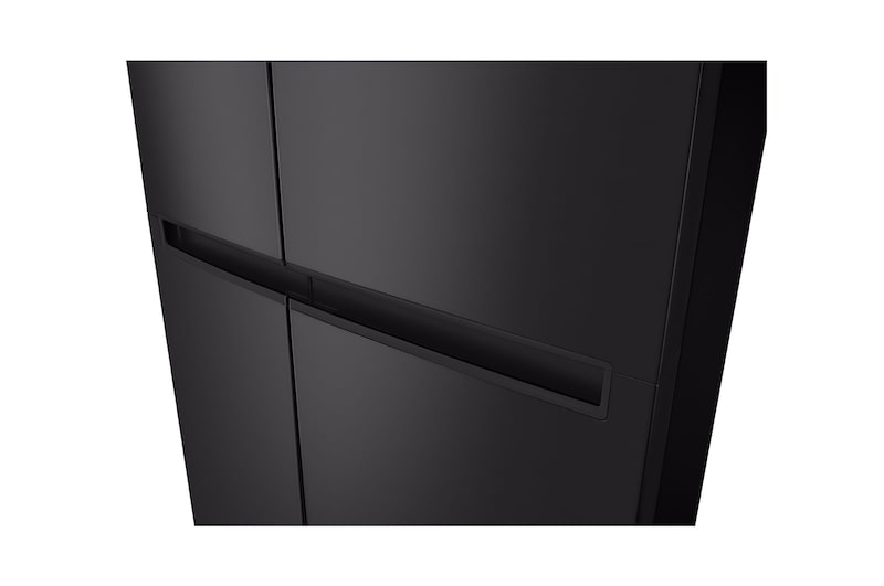 LG 643L side-by-side-fridge with Linear Compressor in Western Black, GS-B6432WB