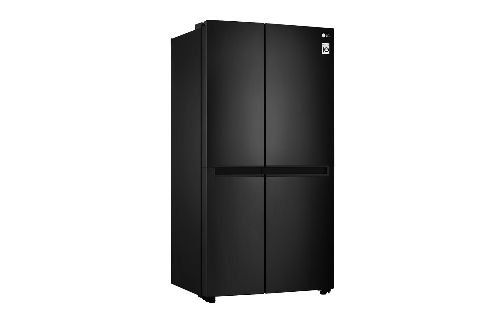 LG 643L side-by-side-fridge with Linear Compressor in Western Black, GS-B6432WB