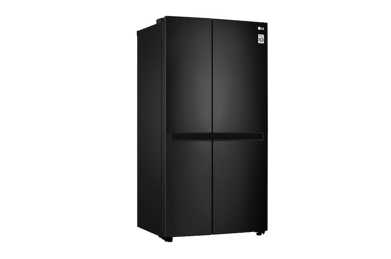 LG 643L side-by-side-fridge with Linear Compressor in Western Black, GS-B6432WB