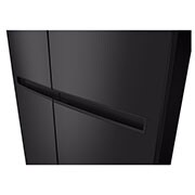 LG 643L side-by-side-fridge with Linear Compressor in Western Black, GS-B6432WB
