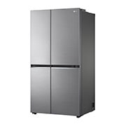 LG 647L side-by-side-fridge with Linear Compressor in Platinum Silver, GS-B6472PZ