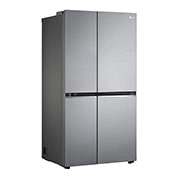 LG 647L side-by-side-fridge with Linear Compressor in Platinum Silver, GS-B6472PZ