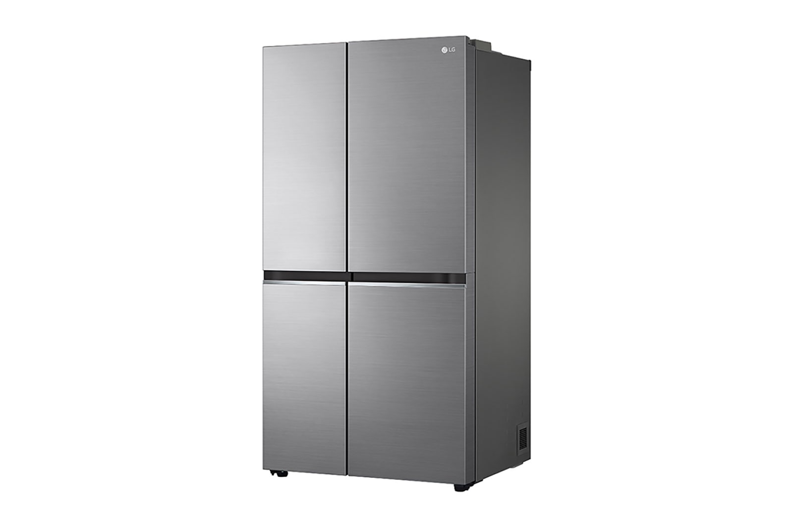 LG 647L side-by-side-fridge with Linear Compressor in Platinum Silver, GS-B6472PZ