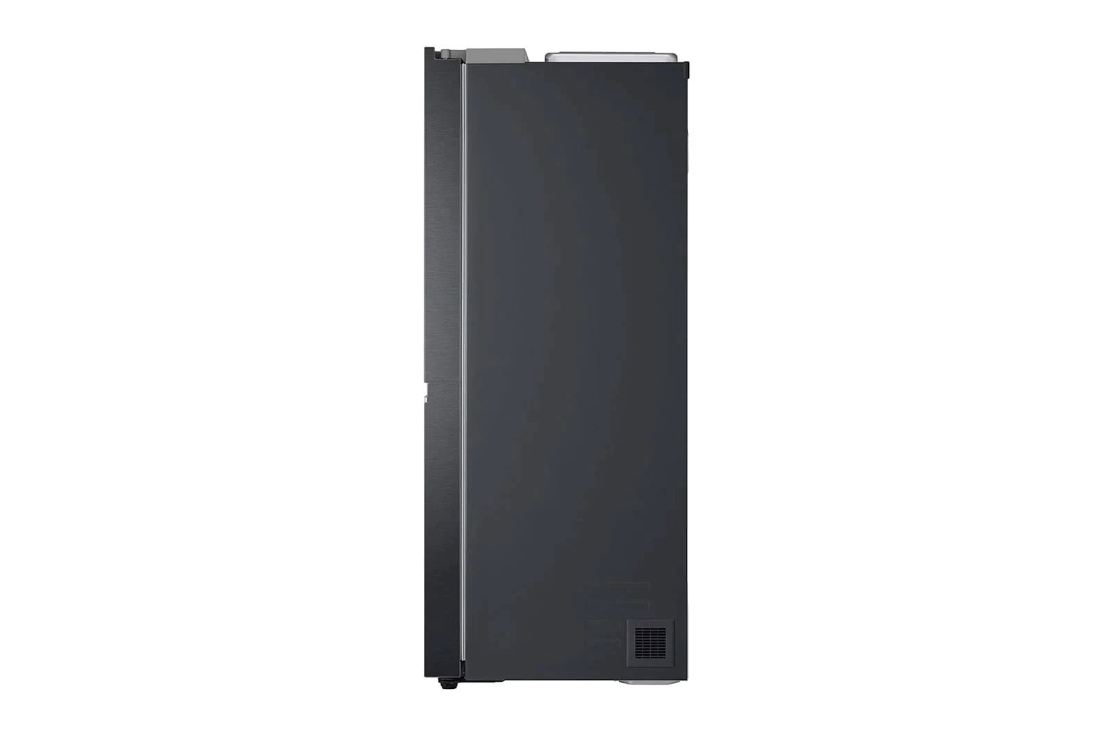 LG 647L Side-By-Side Fridge with Smart Inverter Compressor™ in Matte Black, GS-B6473MC