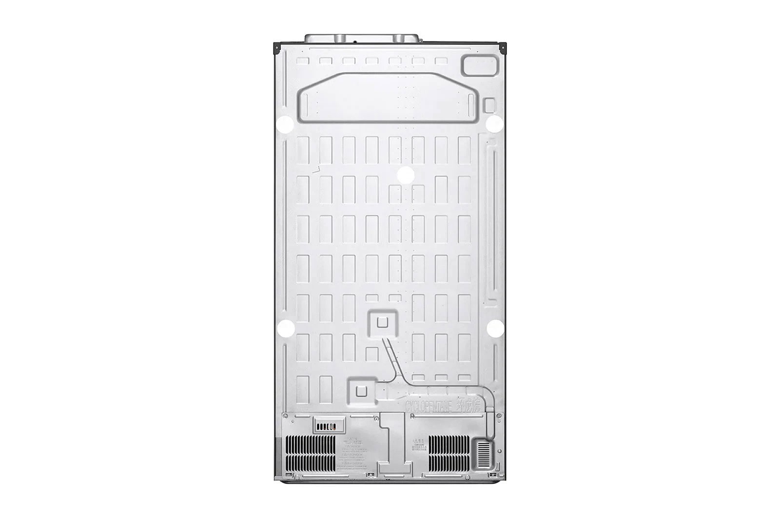 LG 647L Side-By-Side Fridge with Smart Inverter Compressor™ in Matte Black, GS-B6473MC