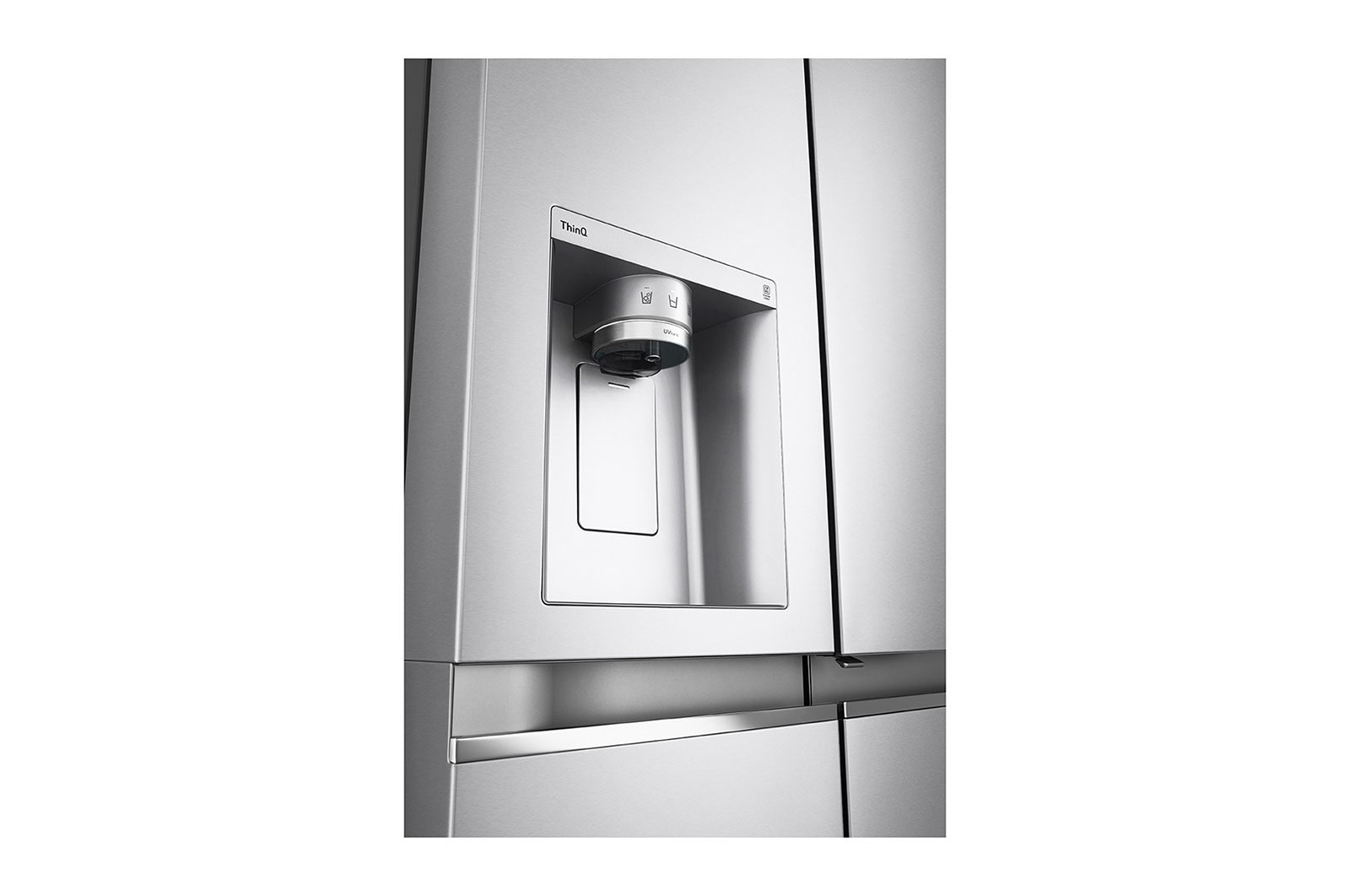 LG 598L side-by-side-fridge with Inverter Linear Compressor in Metal Sorbet, GS-J5982MS