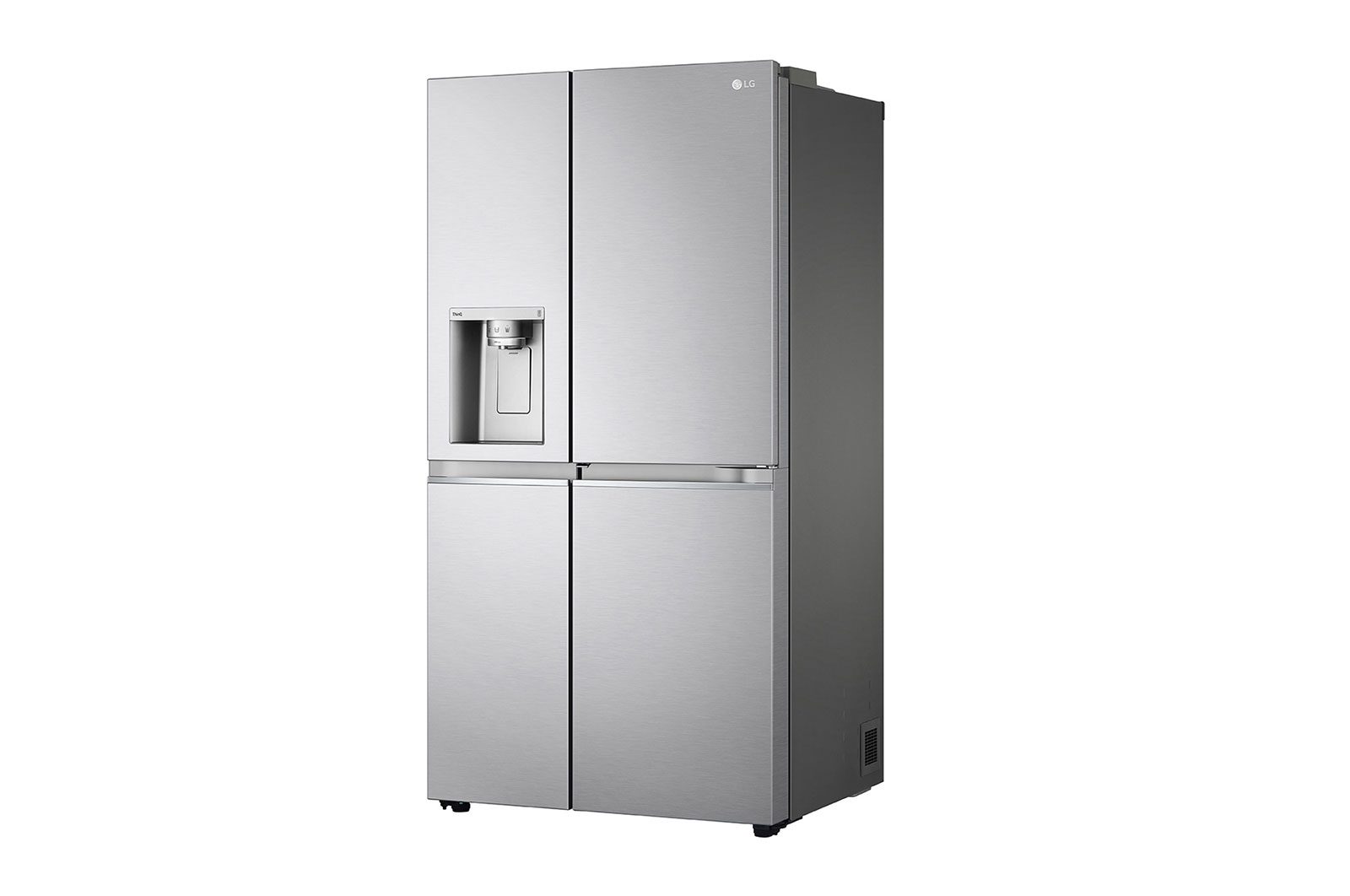 LG 598L side-by-side-fridge with Inverter Linear Compressor in Metal Sorbet, GS-J5982MS