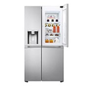 LG 598L side-by-side-fridge with Inverter Linear Compressor in Metal Sorbet, GS-J5982MS