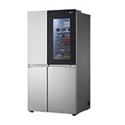 LG 647L side-by-side-fridge with InstaView Door-in-Door™ in New Noble Steel, GS-Q6472NS