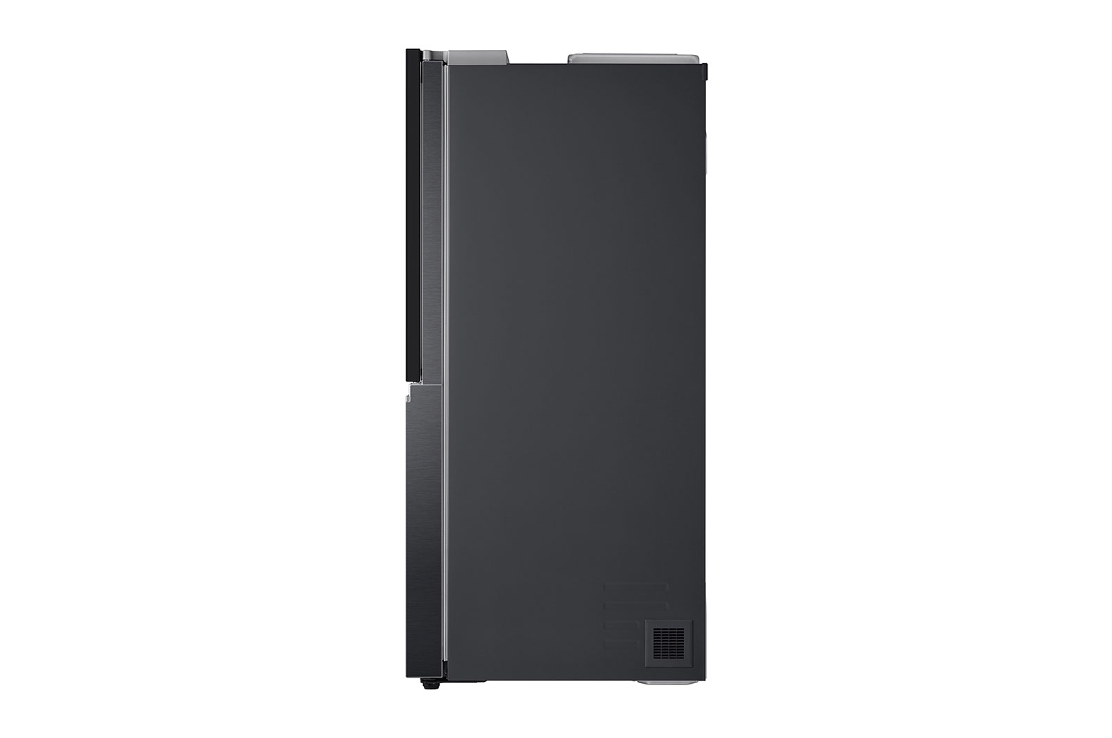 LG  598L side-by-side-fridge with InstaView® Door-in-Door™ in Matt Black, GS-X5982MC