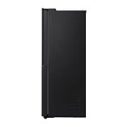LG 601L side-by-side-fridge with InstaView Door-in-Door™ in Matt Black, GS-X6010MC
