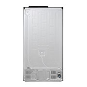 LG 601L side-by-side-fridge with InstaView Door-in-Door™ in Matt Black, GS-X6010MC