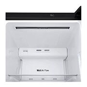 LG 601L side-by-side-fridge with InstaView Door-in-Door™ in Matt Black, GS-X6010MC