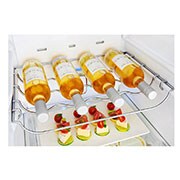 LG 601L side-by-side-fridge with InstaView Door-in-Door™ in Matt Black, GS-X6010MC
