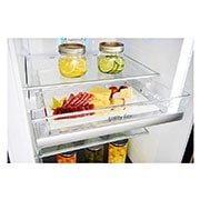 LG 601L side-by-side-fridge with InstaView Door-in-Door™ in Matt Black, GS-X6010MC