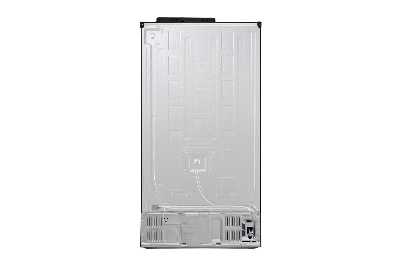 LG 601L side-by-side-fridge with InstaView Door-in-Door™ in Matt Black, GS-X6010MC