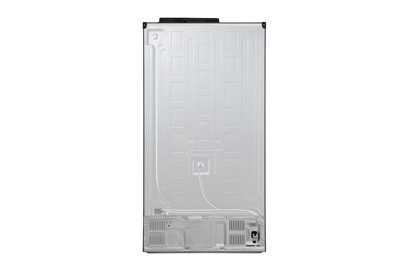 LG 601L side-by-side-fridge with InstaView Door-in-Door™ in Matt Black, GS-X6010MC