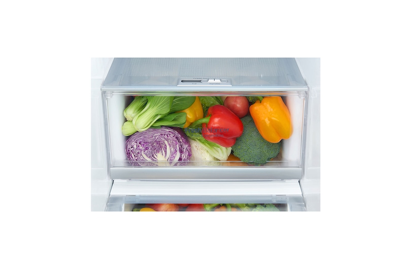 LG 601L side-by-side-fridge with InstaView Door-in-Door™ in Matt Black, GS-X6010MC