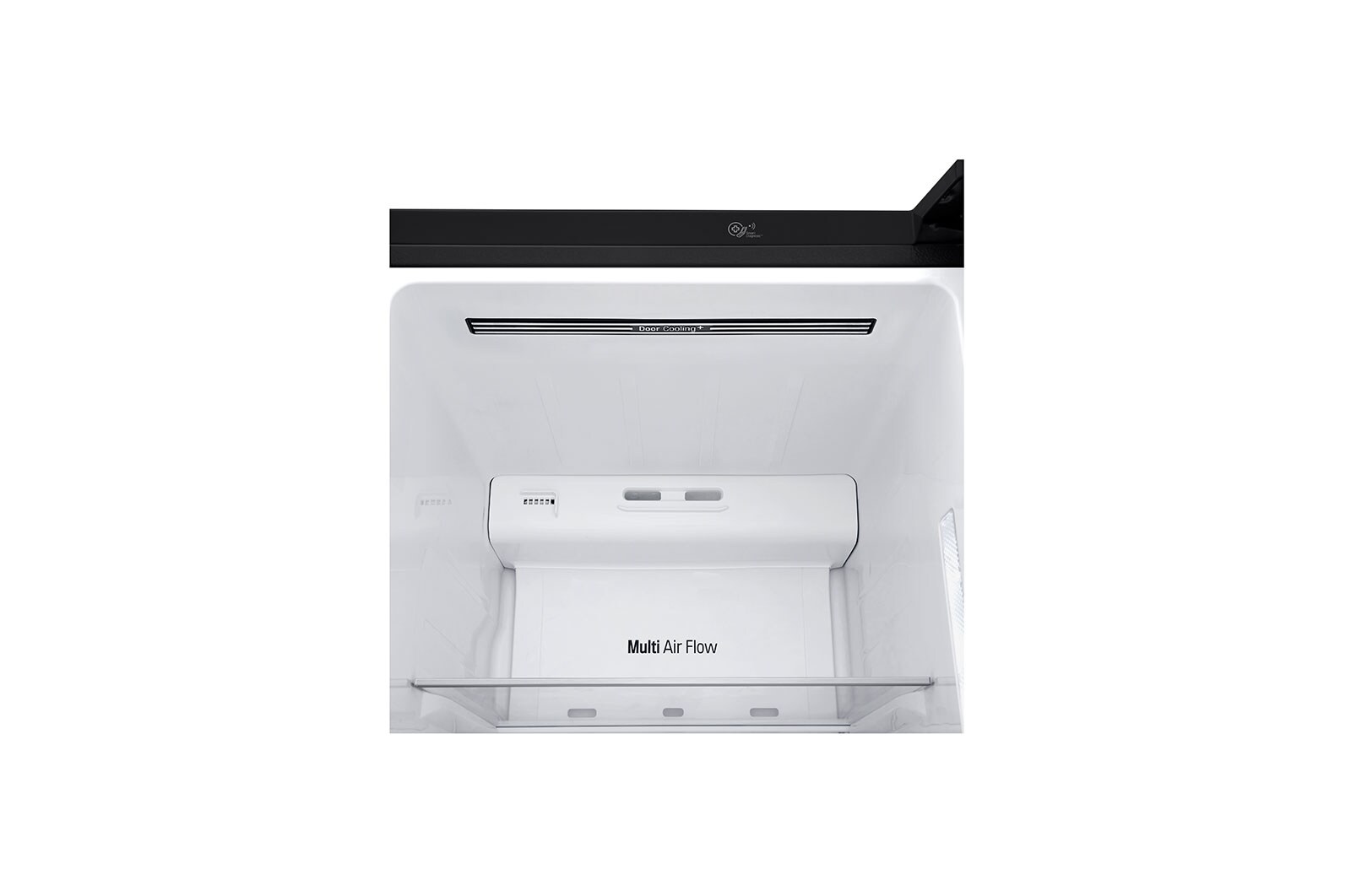 LG 601L side-by-side-fridge with InstaView Door-in-Door™ in Matt Black, GS-X6010MC