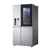 LG 617L side-by-side-fridge with InstaView Door-in-Door™ in New Noble Steel, GS-X6172NS