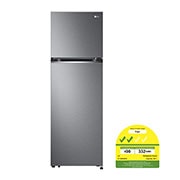 LG 267L Top Freezer with Inverter Compressor in Dark Graphite Steel, GT-B2652DS