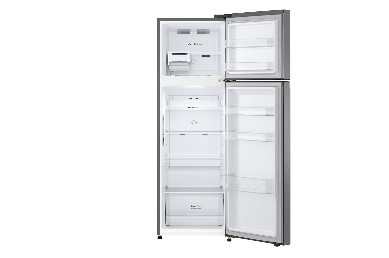 LG 267L Top Freezer with Inverter Compressor in Dark Graphite Steel, GT-B2652DS