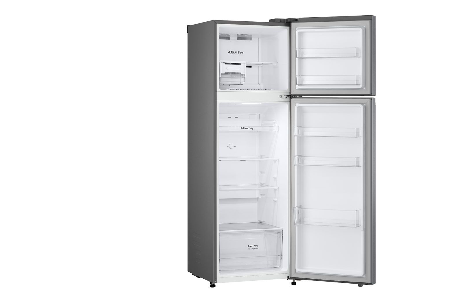 LG 267L Top Freezer with Inverter Compressor in Dark Graphite Steel, GT-B2652DS