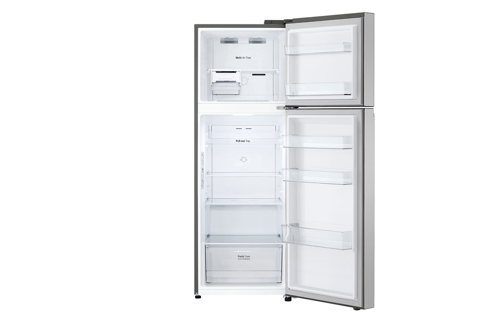LG 267L Top Freezer with Inverter Compressor in Dark Graphite Steel, GT-B2652DS