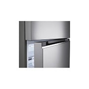 LG 375L Top Freezer Refrigerator with Smart Inverter Compressor™ in Platinum silver, GT-B3722PZ