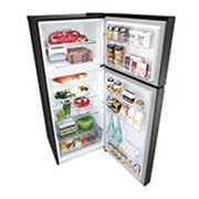 LG 395 L Top Freezer with Inverter Compressor in Black Steel, GT-B3952BL