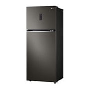 LG 395 L Top Freezer with Inverter Compressor in Black Steel, GT-B3952BL