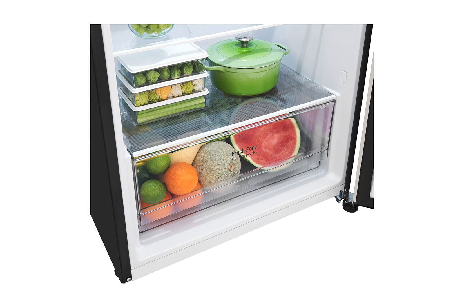 LG 395L Top Freezer with Smart Inverter Compressor™ in Objet Collection Beige, GT-B3952BN