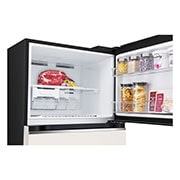 LG 395L Top Freezer with Smart Inverter Compressor™ in Objet Collection Beige, GT-B3952BN