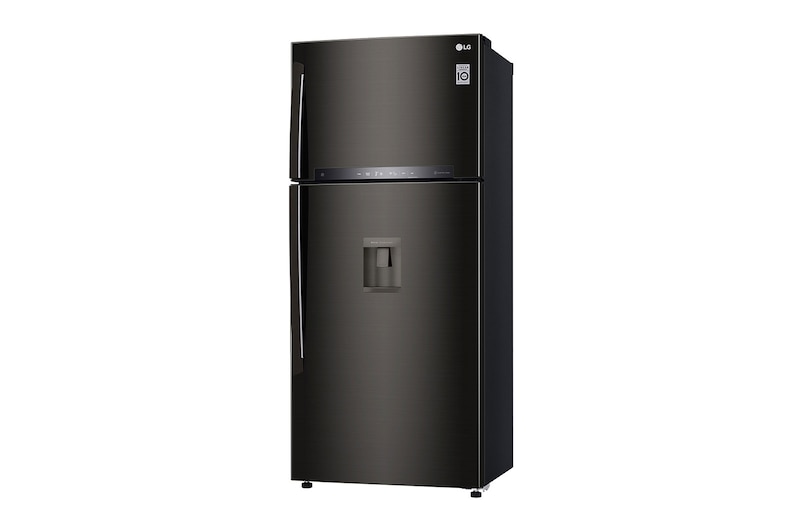 LG 478 L Top Freezer with Inverter Compressor in Black Steel, GT-F4781BL