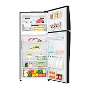 LG 478 L Top Freezer with Inverter Compressor in Black Steel, GT-F4781BL