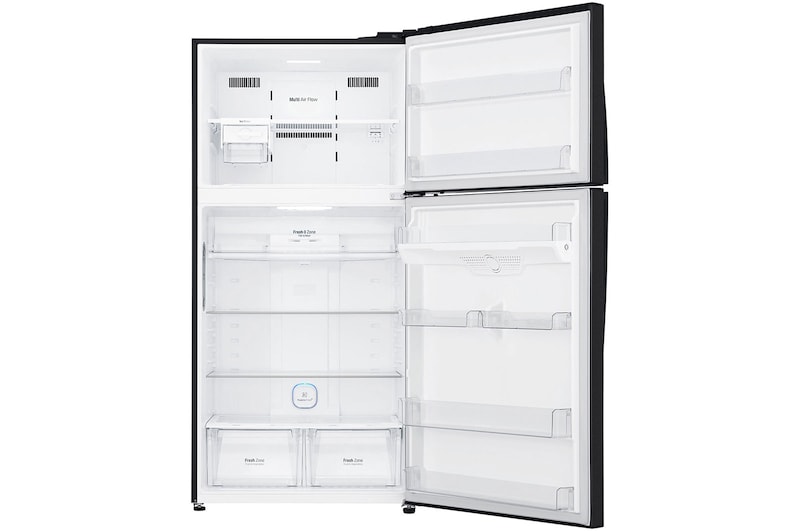 LG 592L Top Freezer with Smart Inverter Compressor™ in Black Steel, GT-M5967BL