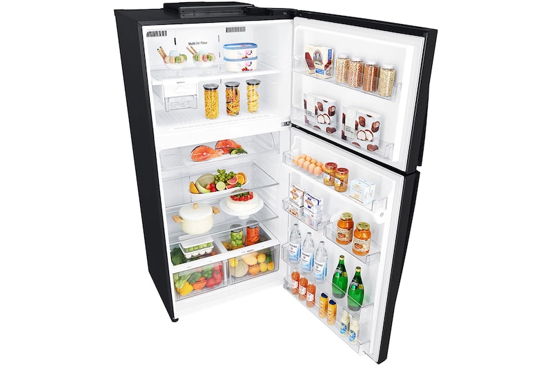 LG 592L Top Freezer with Smart Inverter Compressor™ in Black Steel, GT-M5967BL