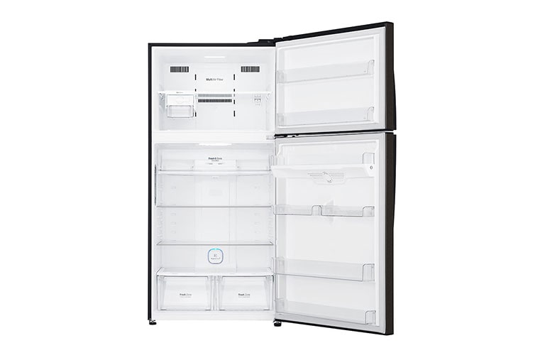 LG 592L Top Freezer with Smart Inverter Compressor™ in Black Steel, GT-M5967BL