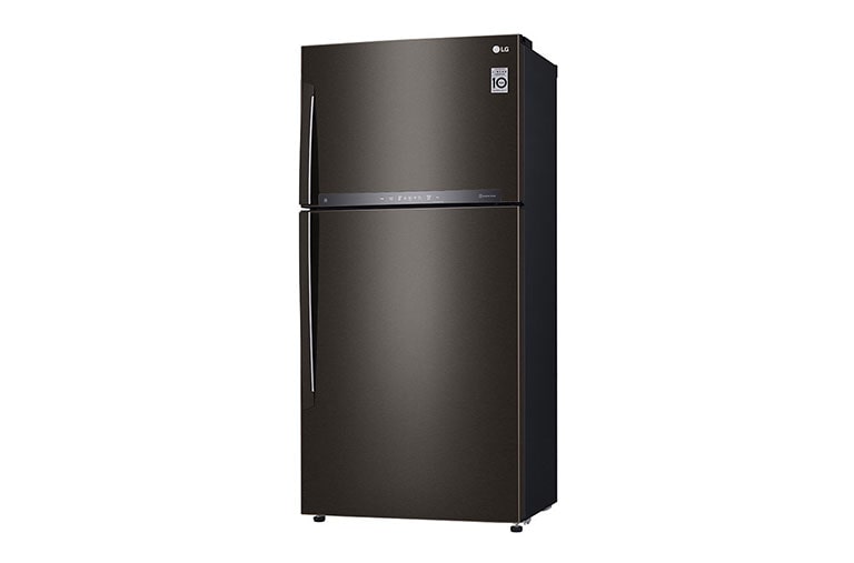 LG 592L Top Freezer with Smart Inverter Compressor™ in Black Steel, GT-M5967BL