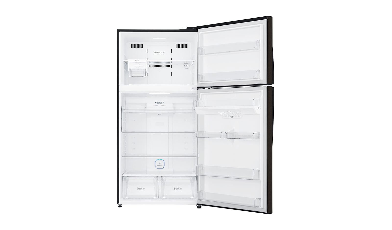 LG 592L Top Freezer with Smart Inverter Compressor™ in Black Steel, GT-M5967BL