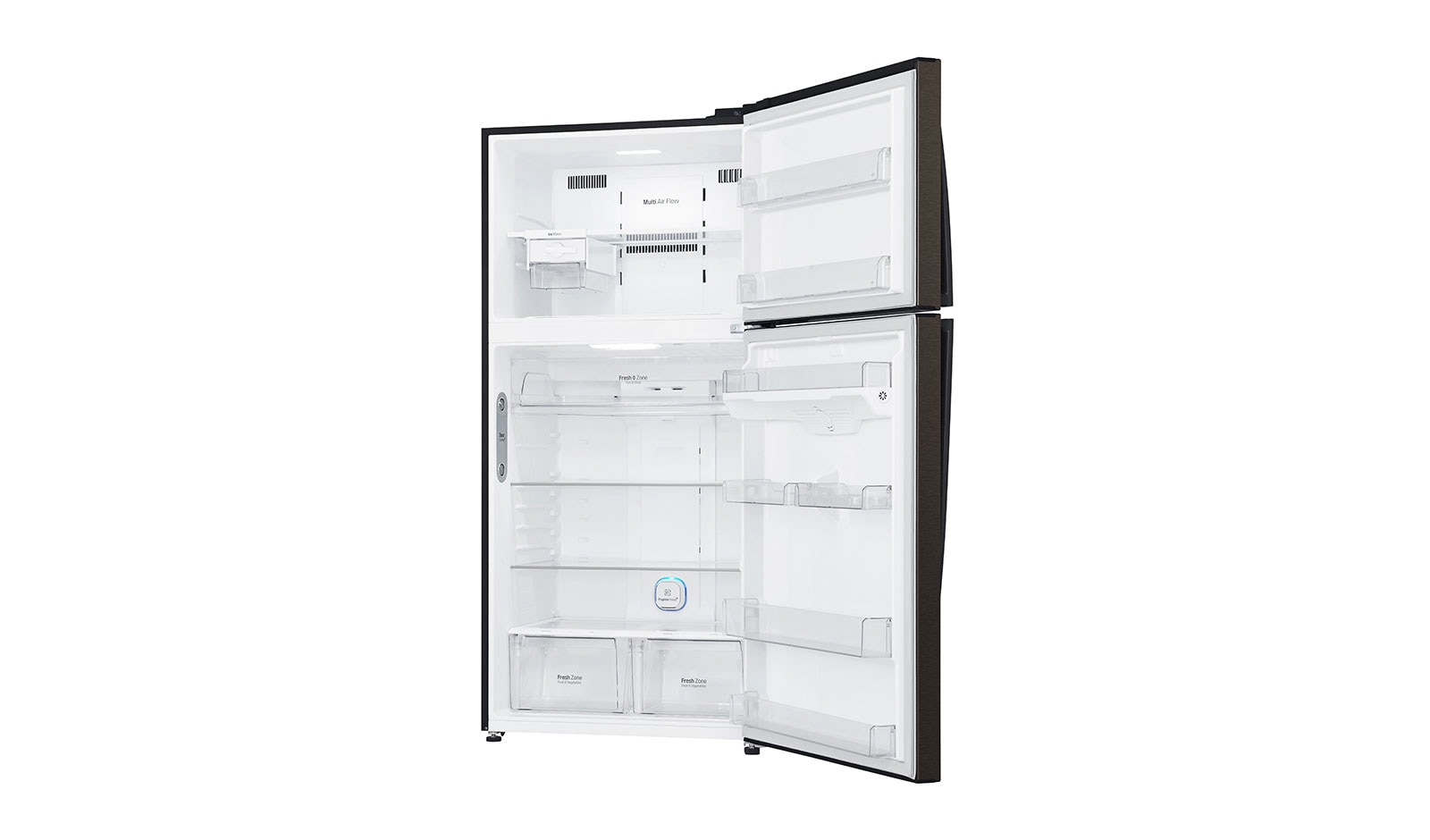 LG 592L Top Freezer with Smart Inverter Compressor™ in Black Steel, GT-M5967BL
