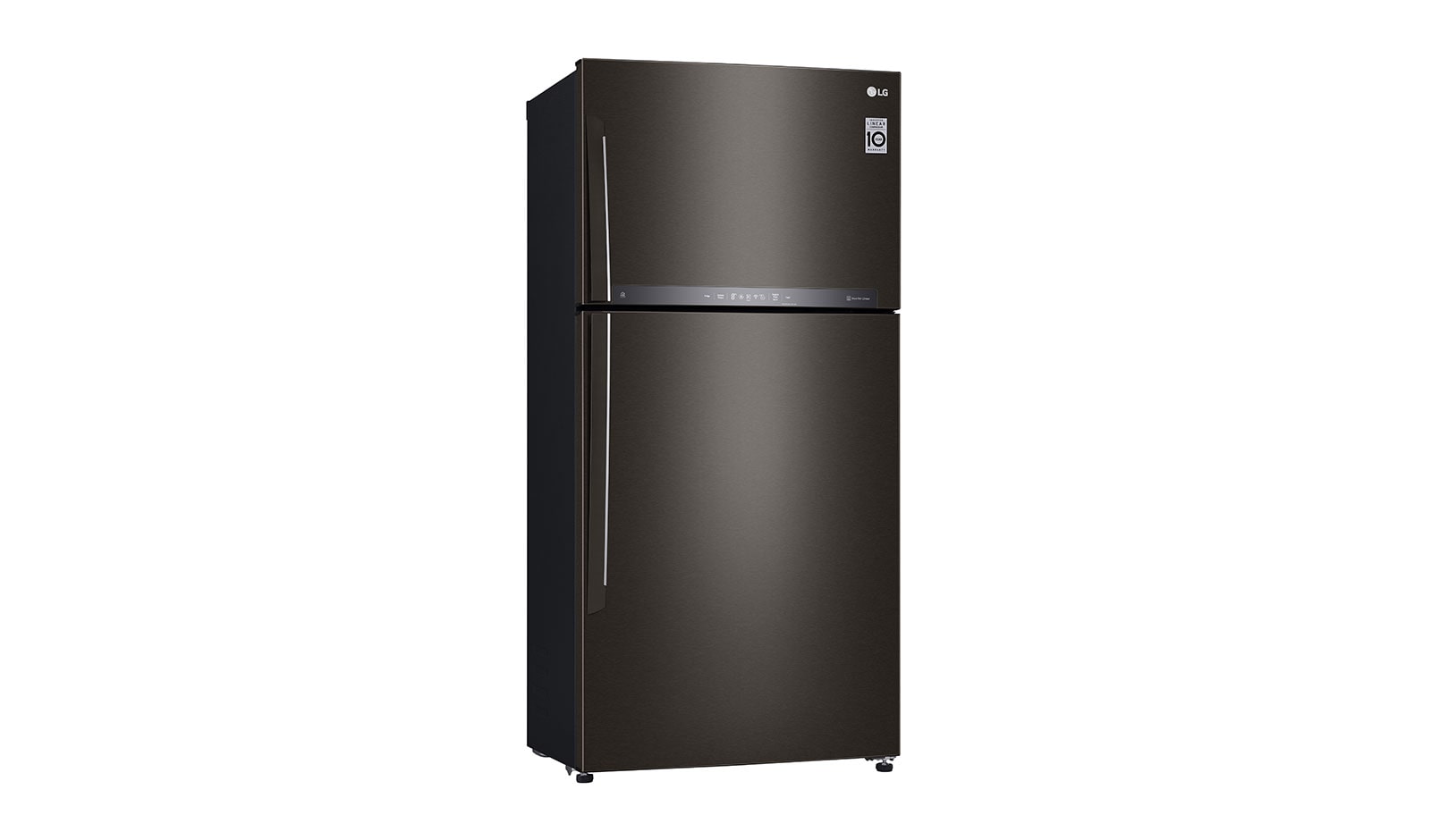LG 592L Top Freezer with Smart Inverter Compressor™ in Black Steel, GT-M5967BL