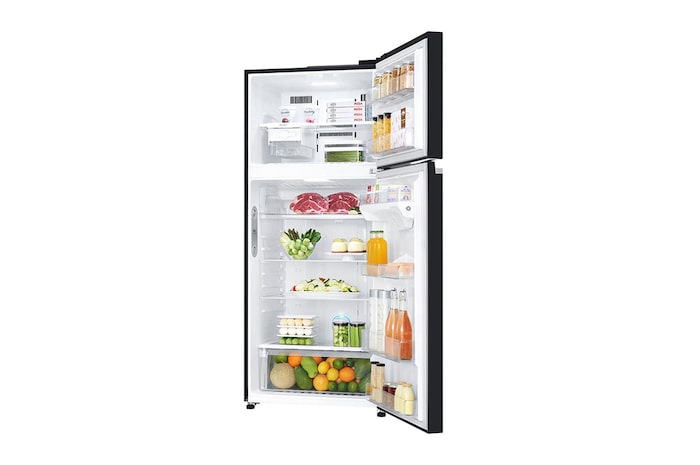 LG 506L Top Freezer with Smart Inverter Compressor™ in Black Mirror, GT-T5107BM