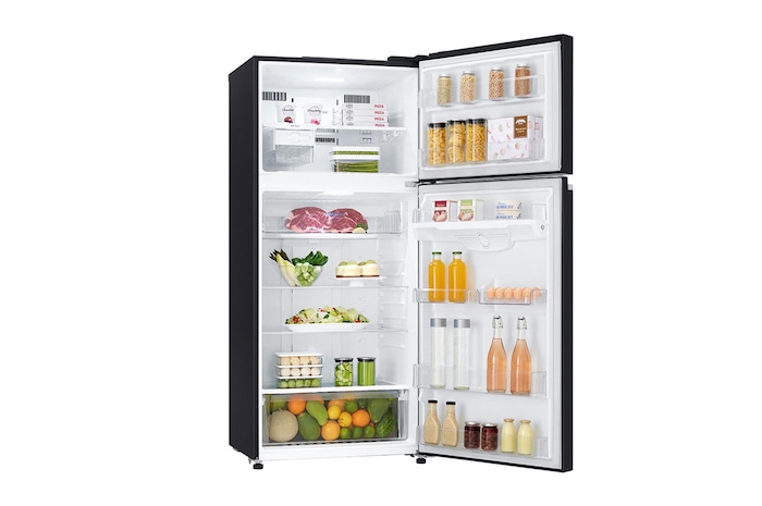 LG 506L Top Freezer with Smart Inverter Compressor™ in Black Mirror, GT-T5107BM