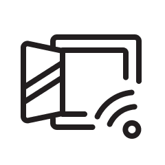 “A window-opening icon is shown with a sensor pointing toward the window.	