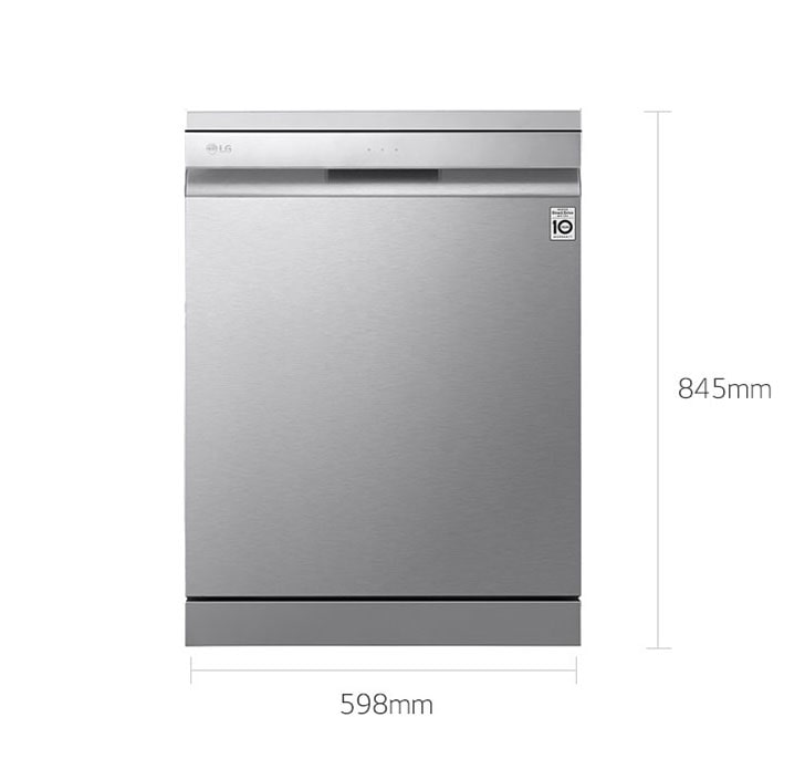 specifications of Top Control Dishwasher QuadWash®