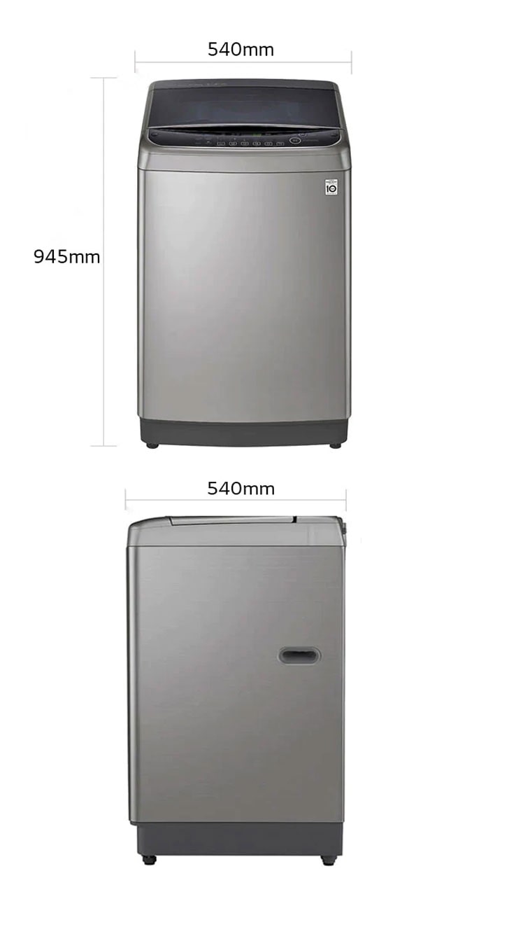 Lg washing machine clearance top load 12kg