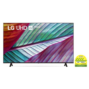 A front view of the LG UHD TV