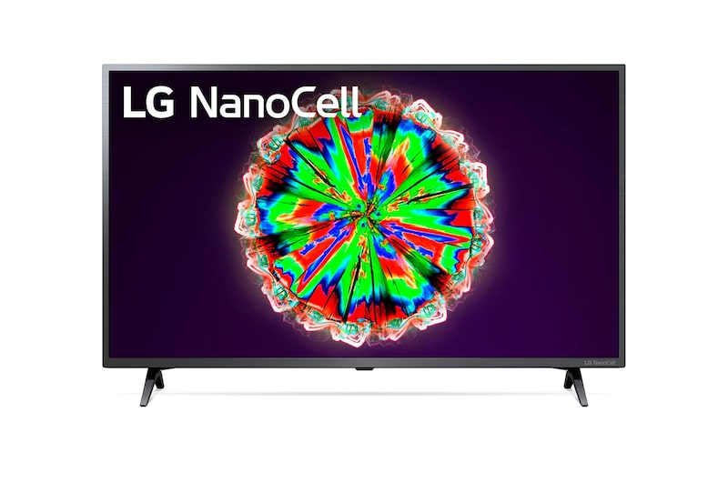 Front view of LG NANO79 43" NanoCell 4K TV 43NANO79TND